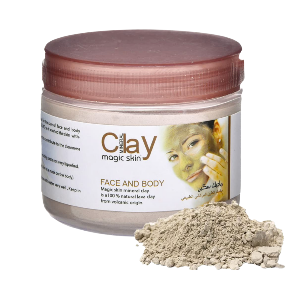 Main-64-990x990 Pilot Clay Magic Skin Mineral Clay for Face and Body – 200g - Image 1